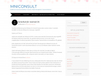 mniconsult.wordpress.com Webseite Vorschau