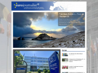 eurojournalist.eu Webseite Vorschau