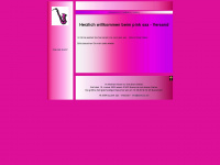 pinksax.de Webseite Vorschau