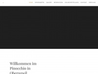 pinocchio-oberuzwil.ch Webseite Vorschau