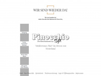 pinocchio-sylt.de Webseite Vorschau
