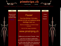 pinstripe.ch Webseite Vorschau