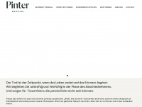 pinter-gmbh.at Webseite Vorschau