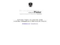 pinter-zt.at Webseite Vorschau