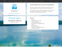 pios-umweltsysteme.de Webseite Vorschau