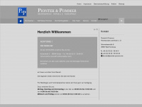 piontek-pommer.de Webseite Vorschau