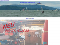 piranha-surf.ch Webseite Vorschau