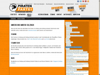 piratenpartei-amberg.de Webseite Vorschau