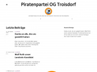 piratenpartei-troisdorf.de Webseite Vorschau
