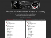pirates-of-gaming.de Webseite Vorschau