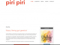 piriswing.ch Webseite Vorschau
