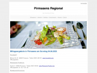 pirmasens-regional.de Webseite Vorschau
