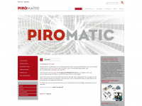 piro-matic.de Webseite Vorschau