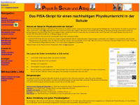 pisa-skript.de Webseite Vorschau