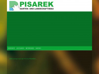 pisarek-gartenbau.de Webseite Vorschau