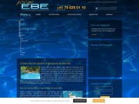 piscine-ebe.ch Webseite Vorschau