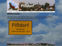pissdorf.de Webseite Vorschau