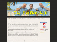pissnelken.ch Webseite Vorschau