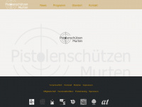 pistolenschuetzen-murten.ch Webseite Vorschau