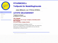 pitairmodell.ch Webseite Vorschau
