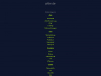 pitter.de Webseite Vorschau