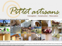 pittet-artisans.ch Webseite Vorschau