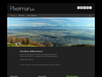 pixelman.ch Webseite Vorschau