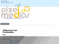 pixelmedias.de Webseite Vorschau