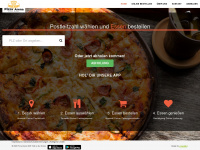 pizza-arena.at Webseite Vorschau