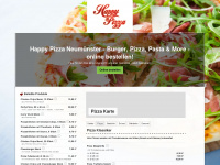 pizza-happy.de Webseite Vorschau