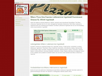 pizza-in-ingolstadt.de Webseite Vorschau