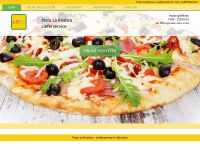 pizza-la-rustica.de Webseite Vorschau