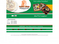 pizza-leon.de Webseite Vorschau
