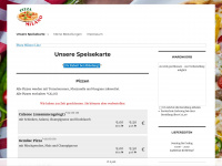 pizza-milano.at Webseite Vorschau