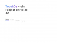 klick.ch Webseite Vorschau
