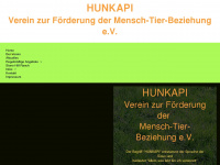 hunkapi.net Webseite Vorschau