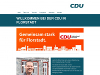 cdu-florstadt.de Webseite Vorschau
