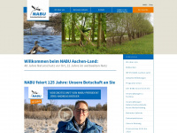 nabu-aachen-land.de Webseite Vorschau