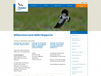 nabu-wuppertal.de Webseite Vorschau