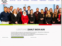 karl-nix-stiftung.de Webseite Vorschau