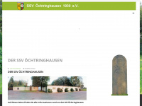 ssv-oechtringhausen.de Webseite Vorschau