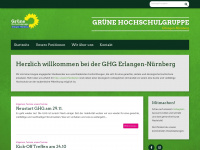 ghg-erlangen.de Webseite Vorschau