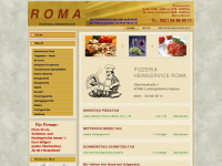 pizza-roma-oppau.de Webseite Vorschau