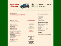 pizza-toni.de Webseite Vorschau