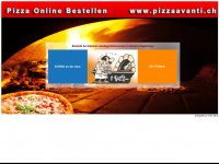 pizzaavanti.ch Webseite Vorschau