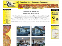 pizzabox-ulm.de Webseite Vorschau