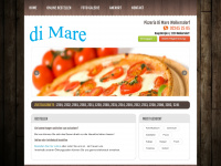 pizzadimare.at Webseite Vorschau
