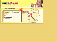 pizzaman.de Webseite Vorschau
