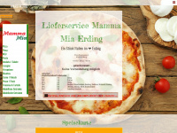 pizzaservice-mamma-mia.de Webseite Vorschau
