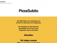 pizzasubito.de Webseite Vorschau